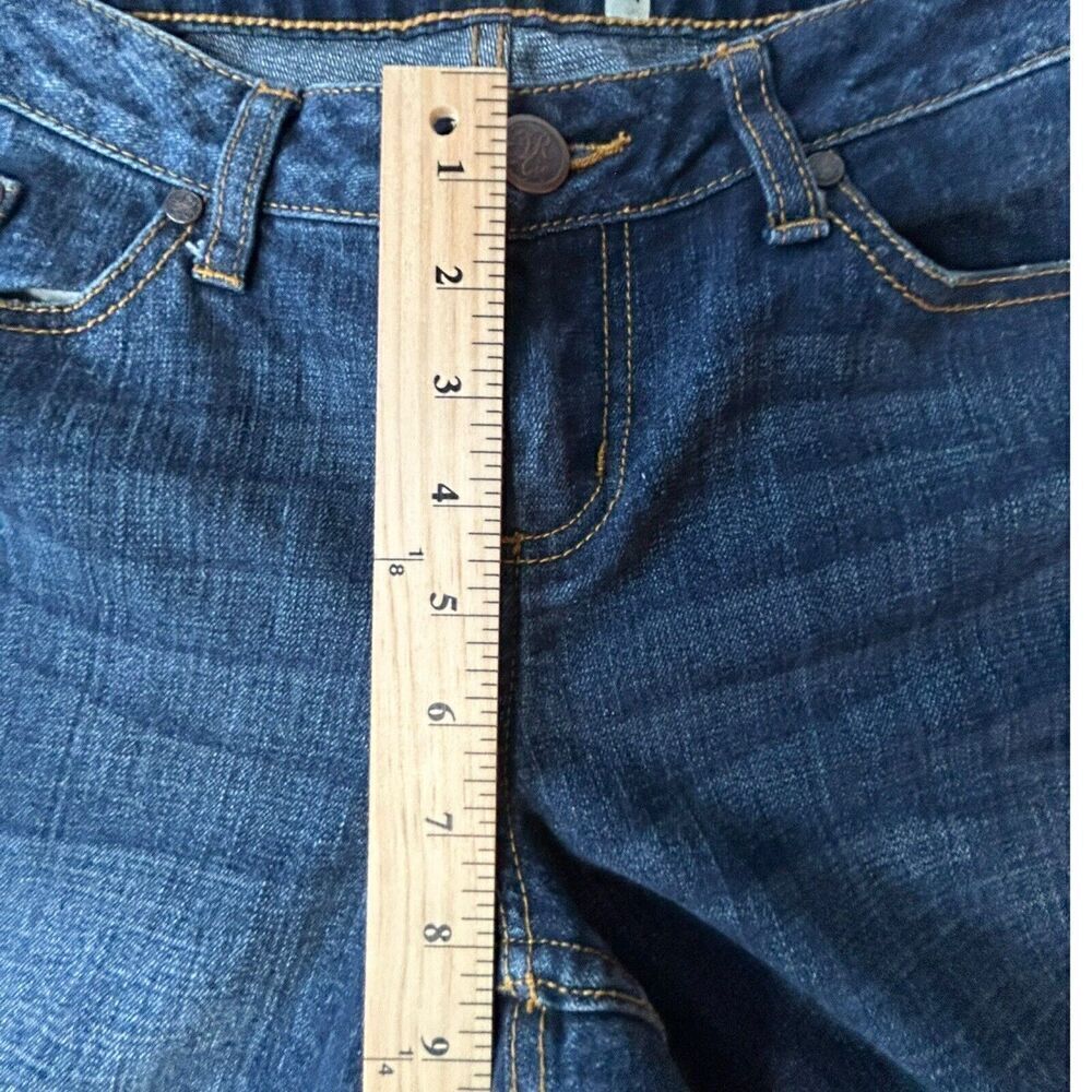 American Rag Cie Women’s Jeans Size 11 Regular Bootcut Dark Wash - Picture 5 of 12